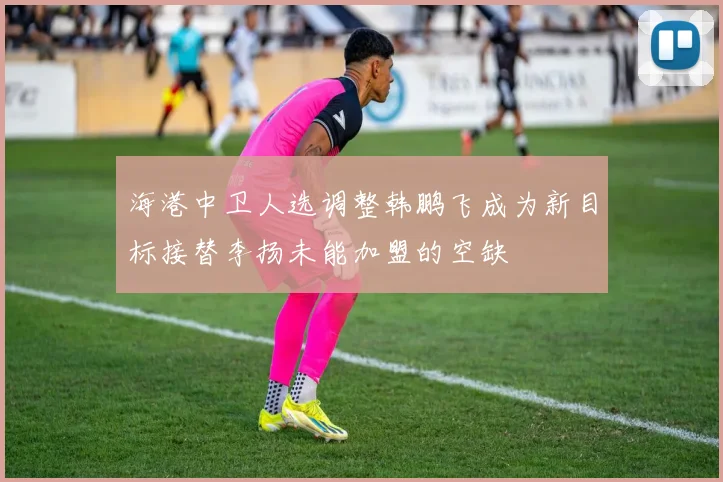 海港中卫人选调整韩鹏飞成为新目标接替李扬未能加盟的空缺
